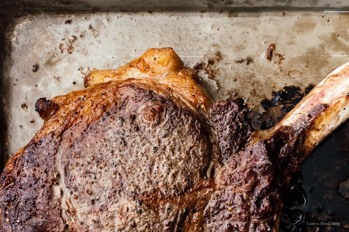 how to cook tomahawk steak | www.iamafoodblog.com